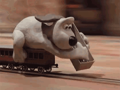 Train on fire meme